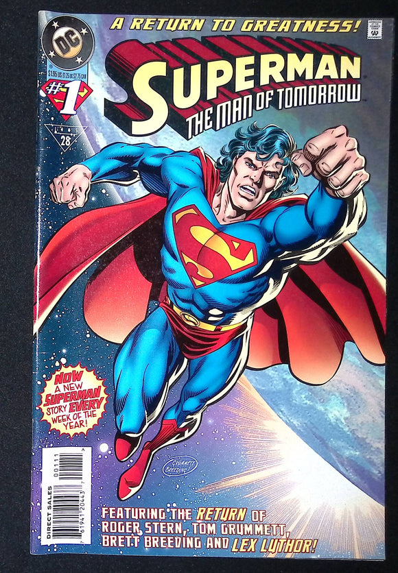 Superman The Man of Tomorrow (1995) #1 - Mycomicshop.be