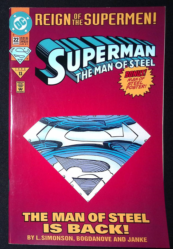 Superman The Man of Steel (1991) #22D - Mycomicshop.be