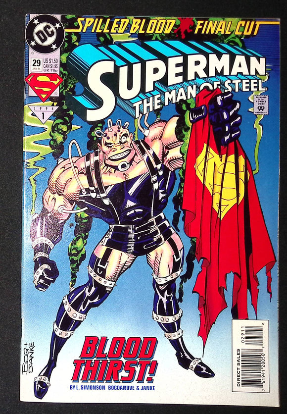 Superman The Man of Steel (1991) #29 - Mycomicshop.be