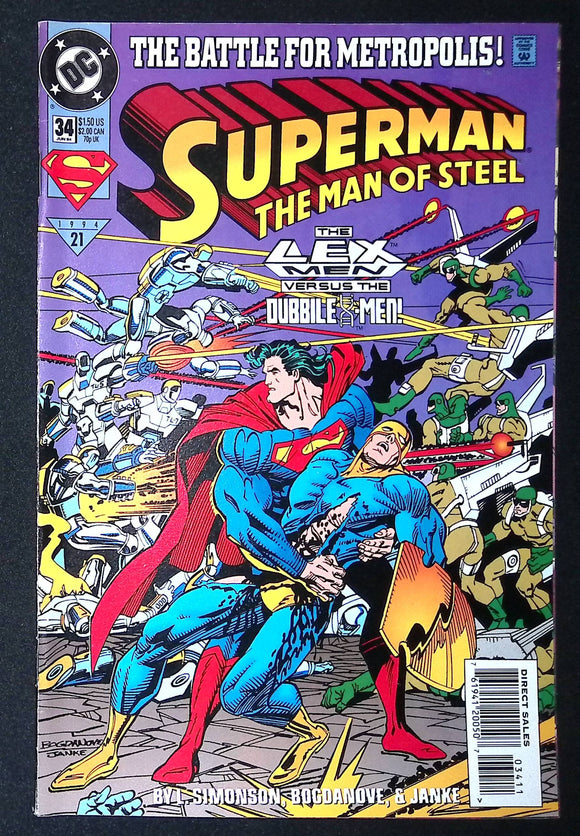 Superman The Man of Steel (1991) #34 - Mycomicshop.be