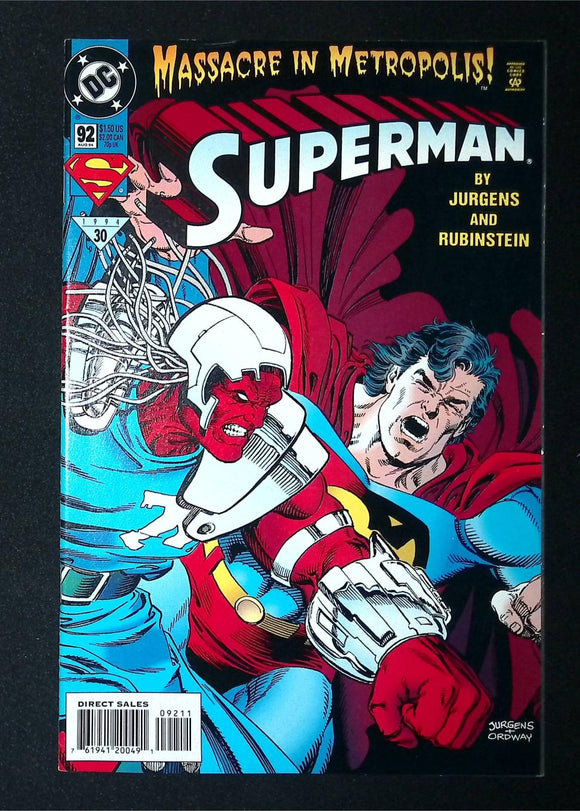 Superman (1987 2nd Series) #92 - Mycomicshop.be
