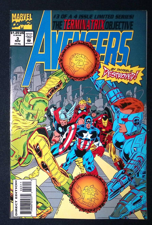 Avengers The Terminatrix Objective (1993) #3 - Mycomicshop.be