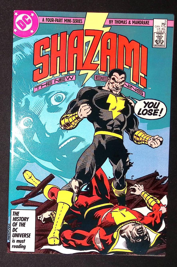 Shazam The New Beginning (1987) #3 - Mycomicshop.be