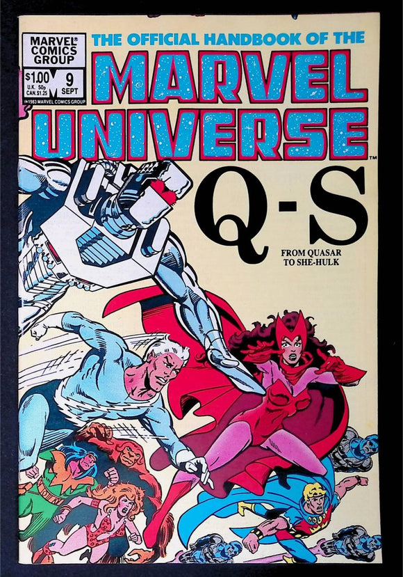 Official Handbook of the Marvel Universe (1983) #9 - Mycomicshop.be