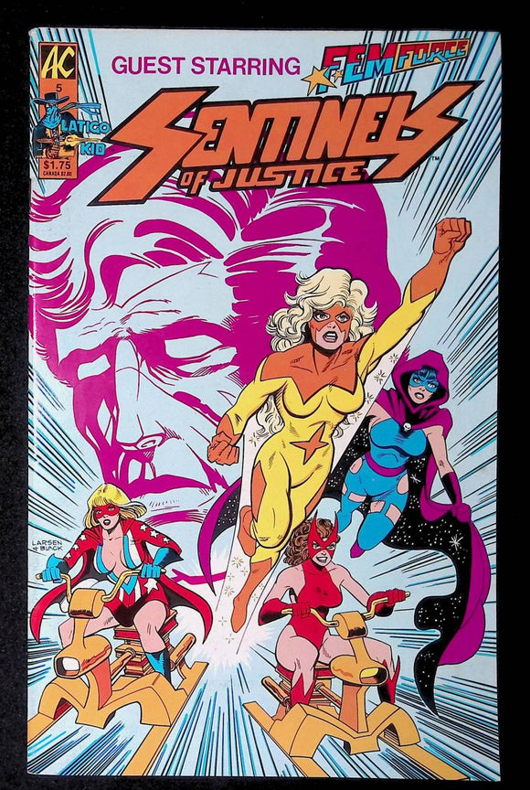 Captain Paragon and the Sentinels of Justice (1985) #5 - Mycomicshop.be