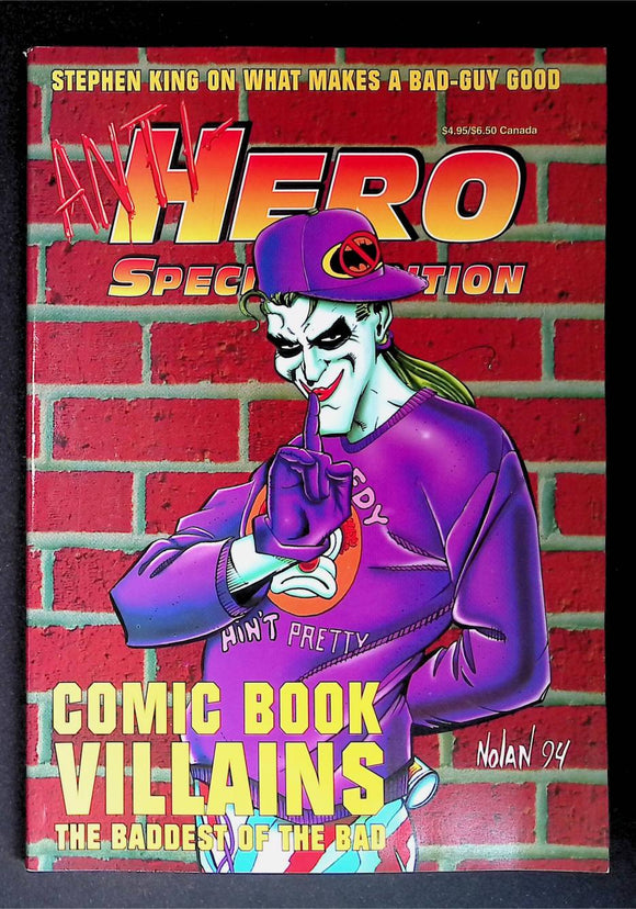 Hero Illustrated Super Villains (1994) #1U - Mycomicshop.be