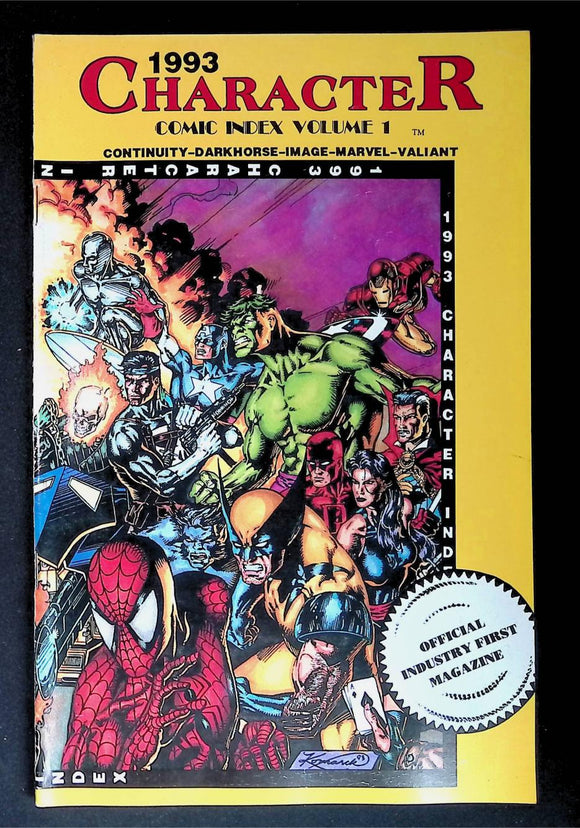 Character Comic Index and Checklist (1993) #1 - Mycomicshop.be