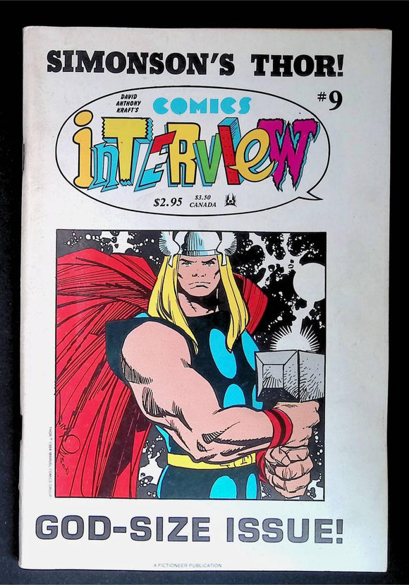 Comics Interview (1983) #9 - Mycomicshop.be