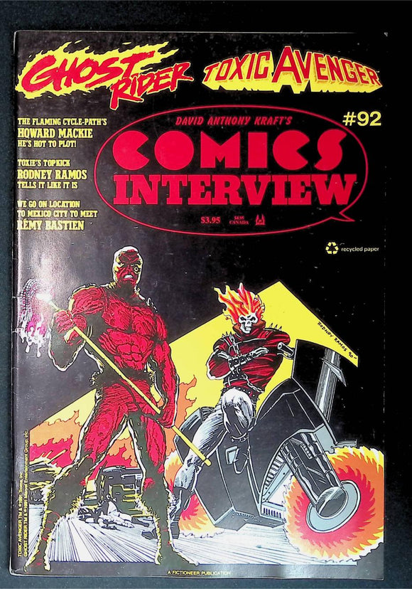 Comics Interview (1983) #92 - Mycomicshop.be