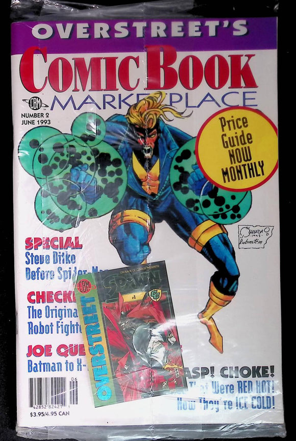 Overstreet Comic Book Monthly (1993-1995 CBM) Marketplace #2P - Mycomicshop.be