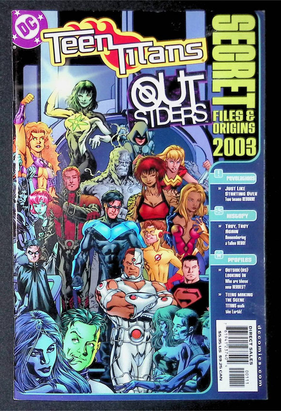 Teen Titans Outsiders Secret Files (2003) #2003 - Mycomicshop.be