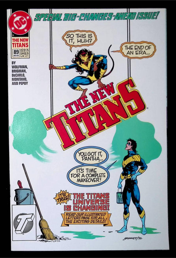 New Teen Titans (1984 2nd Series) New Titans #89 - Mycomicshop.be