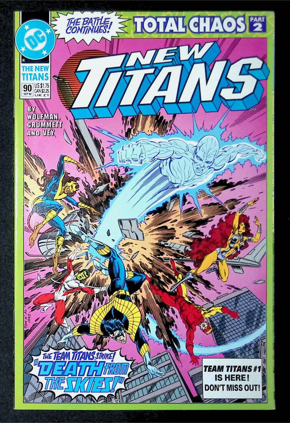New Teen Titans (1984 2nd Series) New Titans #90 - Mycomicshop.be