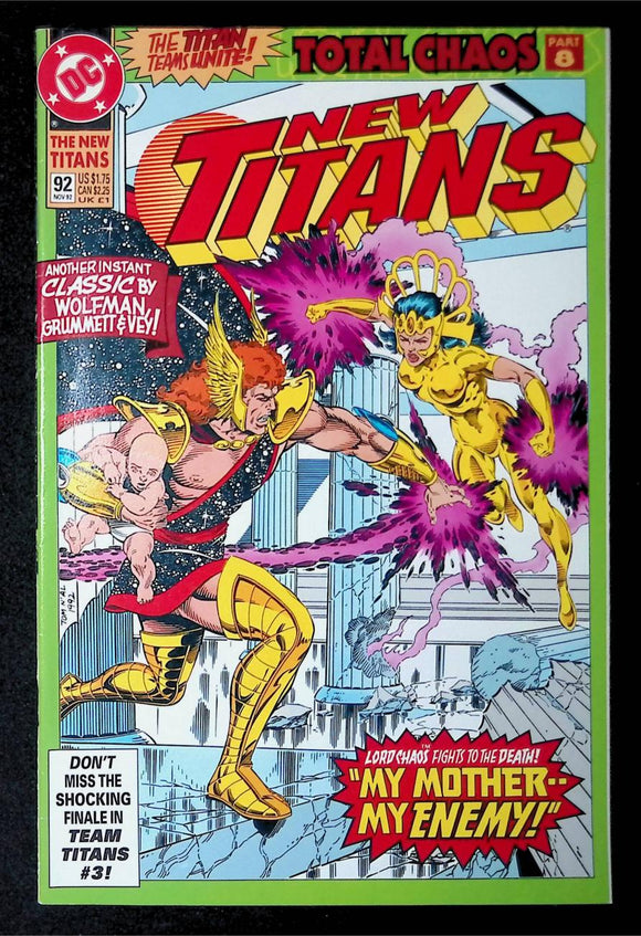 New Teen Titans (1984 2nd Series) New Titans #92 - Mycomicshop.be