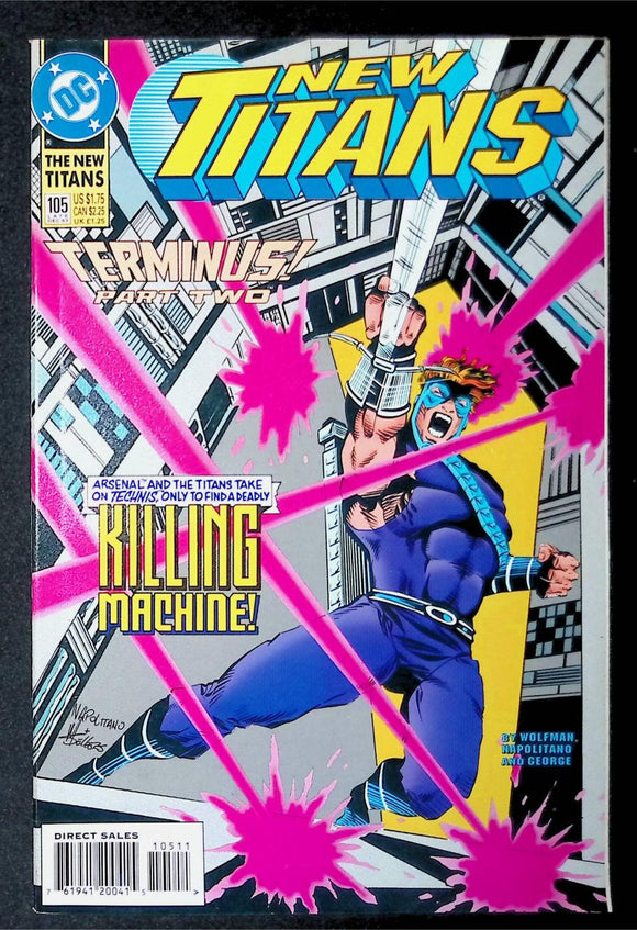 New Teen Titans (1984 2nd Series) New Titans #105 - Mycomicshop.be