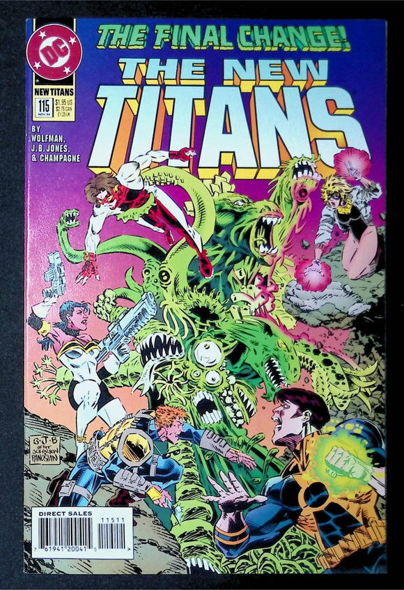 New Teen Titans (1984 2nd Series) New Titans #115 - Mycomicshop.be