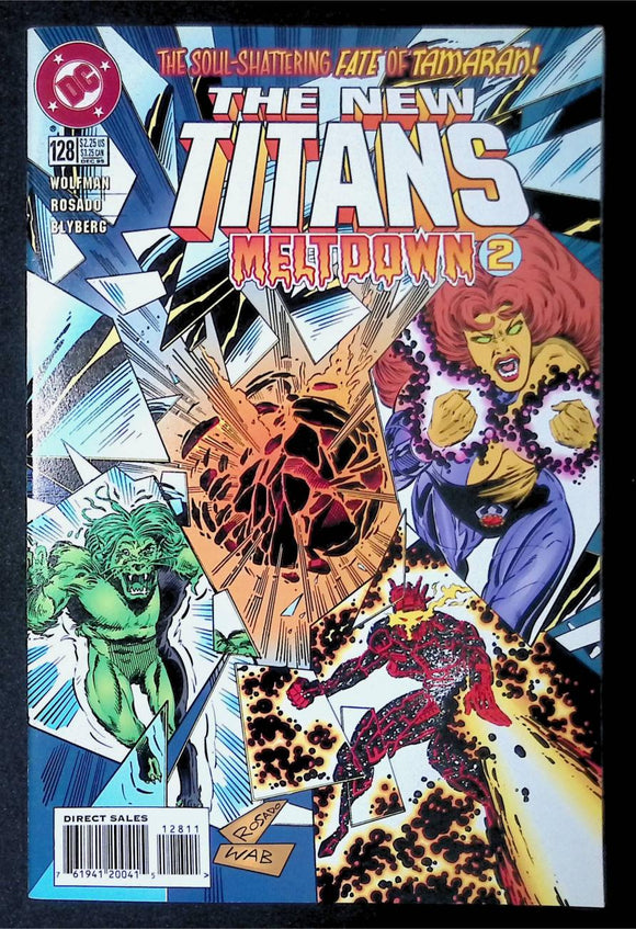 New Teen Titans (1984 2nd Series) New Titans #128 - Mycomicshop.be
