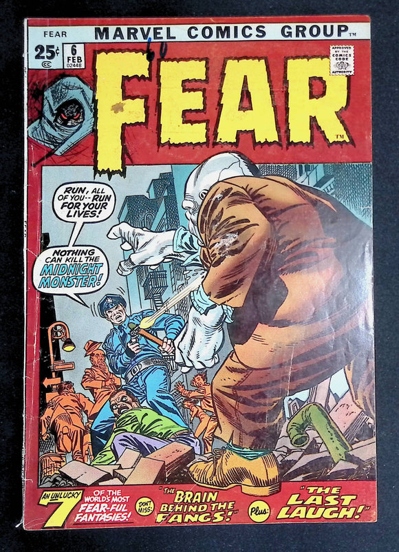 Fear (1970) #6 - Mycomicshop.be
