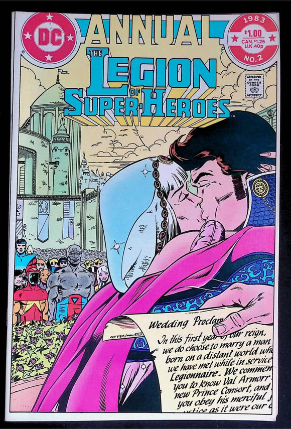 Legion of Super-Heroes (1980 2nd Series) Annual #2 - Mycomicshop.be