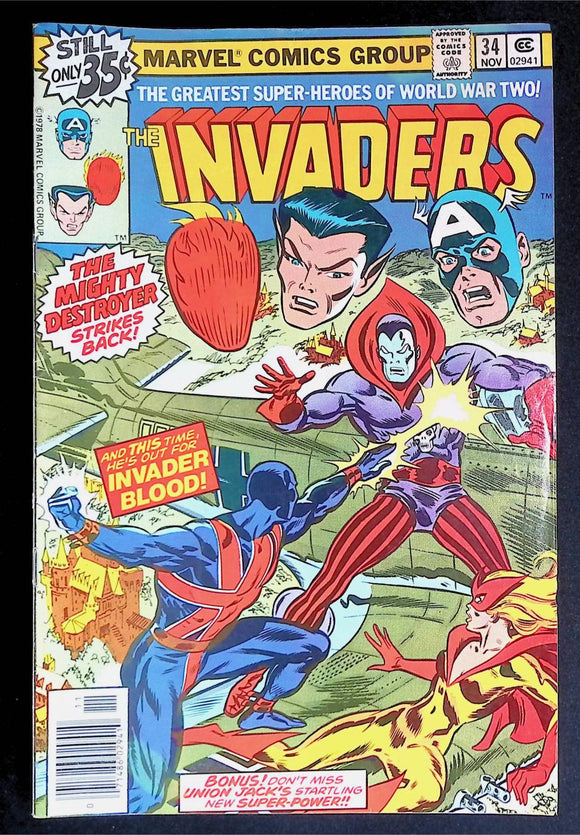 Invaders (1975 1st Series) #34 - Mycomicshop.be
