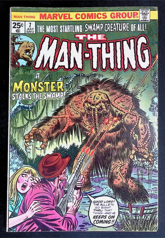 Man-Thing (1974 1st Series) #7 - Mycomicshop.be