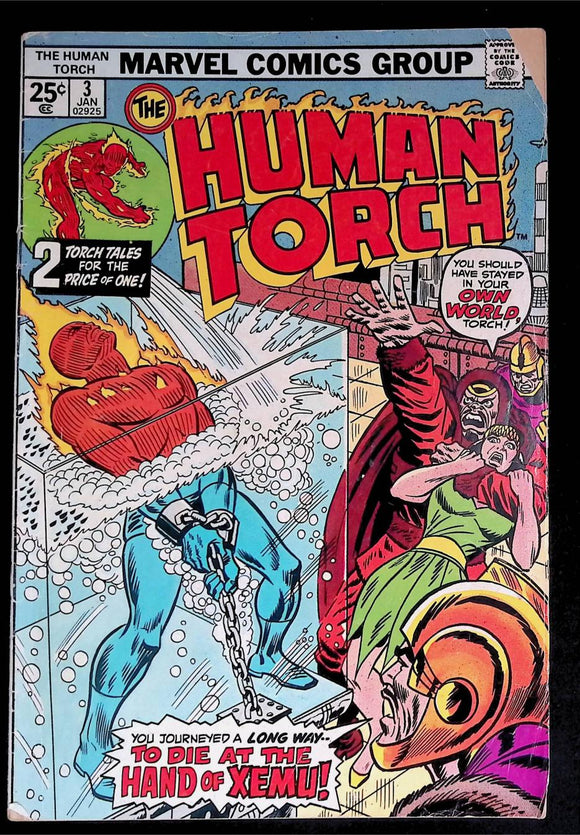 Human Torch (1974 1st Series) #3 - Mycomicshop.be