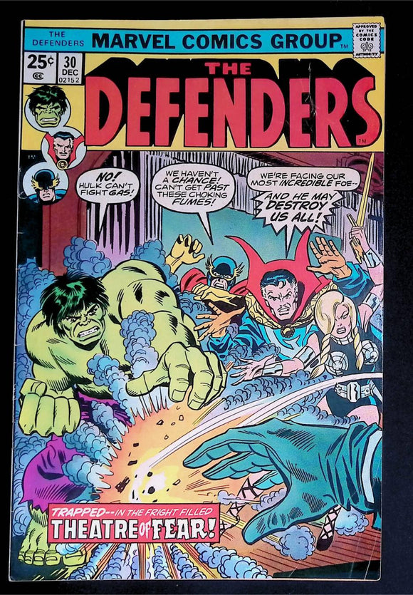 Defenders (1972 1st Series) #30
