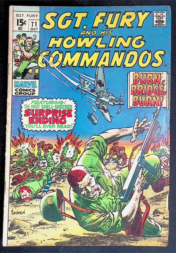 Sgt. Fury (1963) #71 - Mycomicshop.be