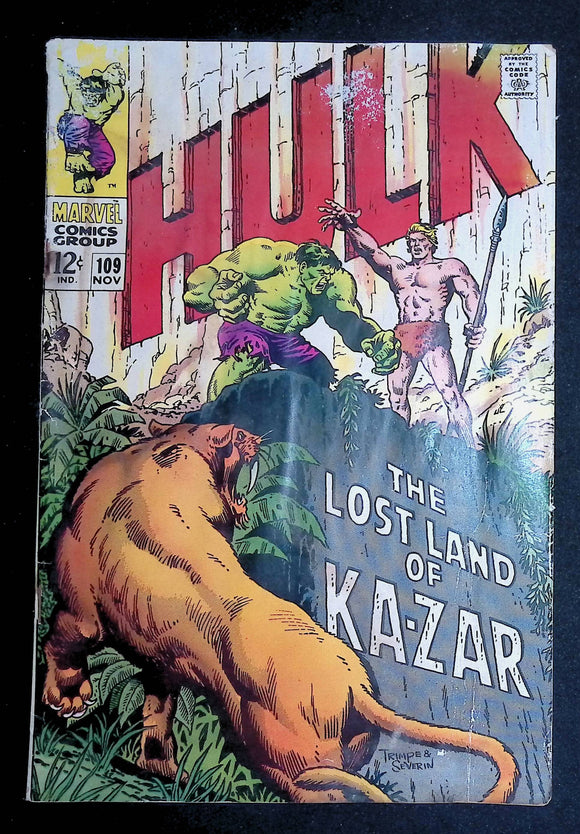 Incredible Hulk (1962 1st Series) #109