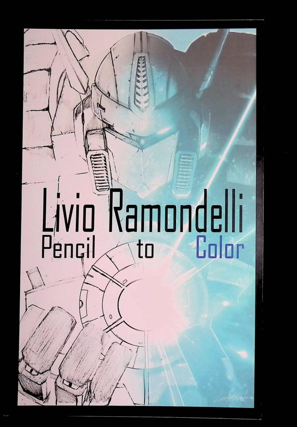 Livio Ramondelli - Pencil to color sketchbook with sketch/signature