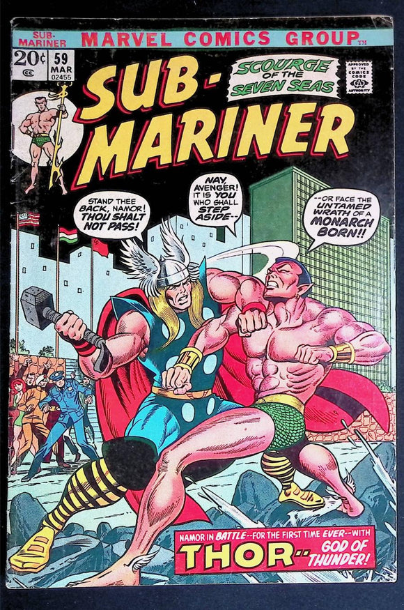 Sub-Mariner (1968 1st Series) #59