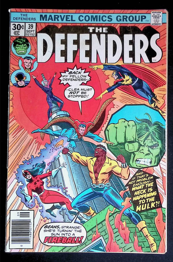 Defenders (1972 1st Series) #39