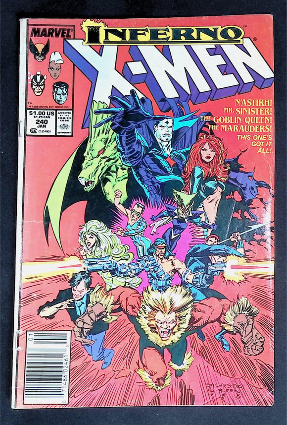 Uncanny X-Men (1963 1st Series) #240