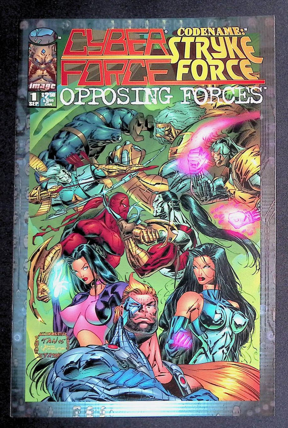 Cyberforce Strykeforce Opposing Forces (1995) Complete Set