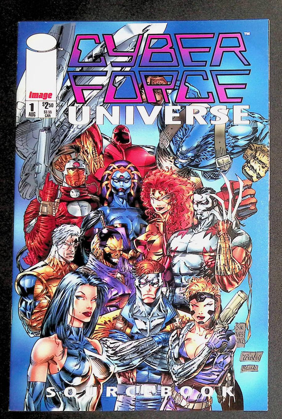 Cyberforce Universe Sourcebook (1994) Complete Set