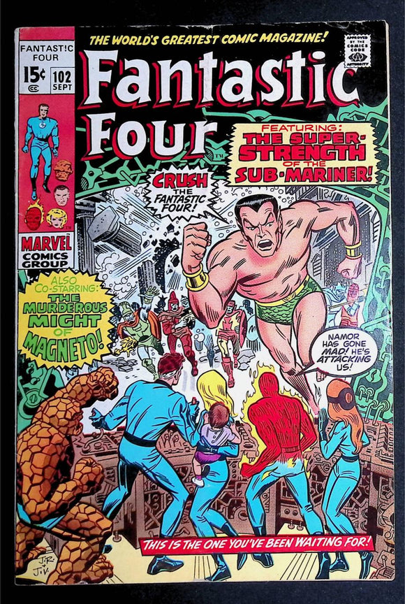 Fantastic Four (1961 1st Series) #102