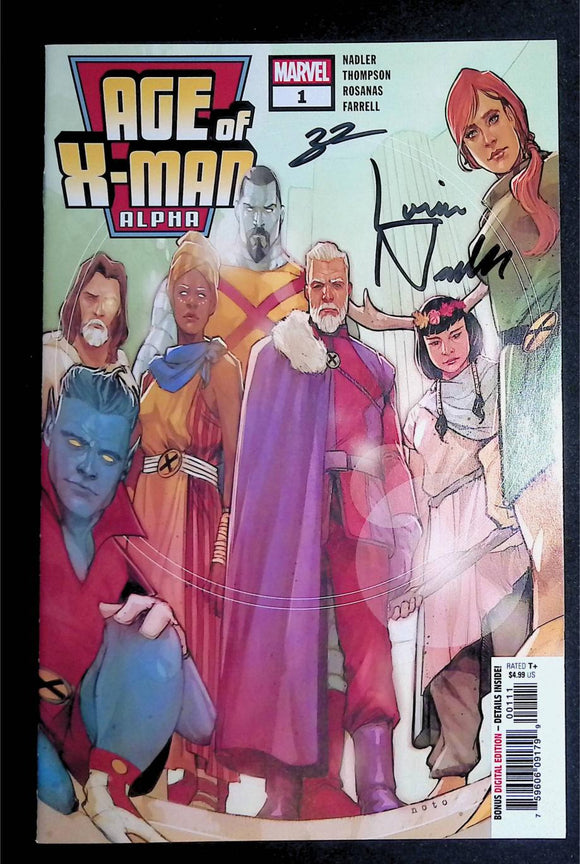 Age of X-Man Alpha (2019) #1A Signed