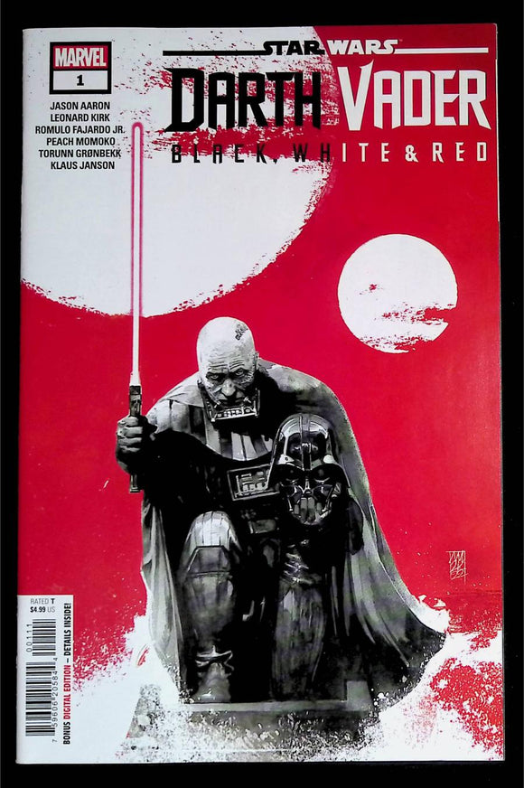 Star Wars Darth Vader Black White and Red (2023) #1A