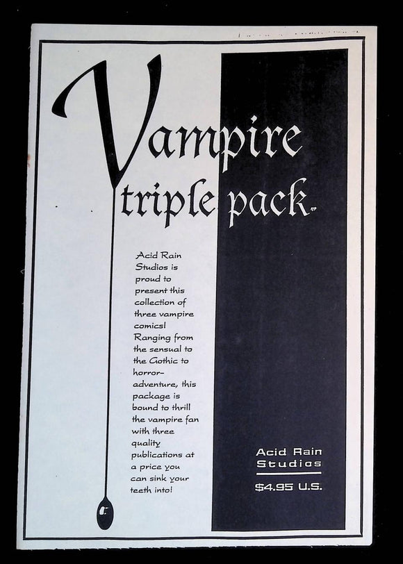 Vampire Triple Pack set (Acid Rain 1992)