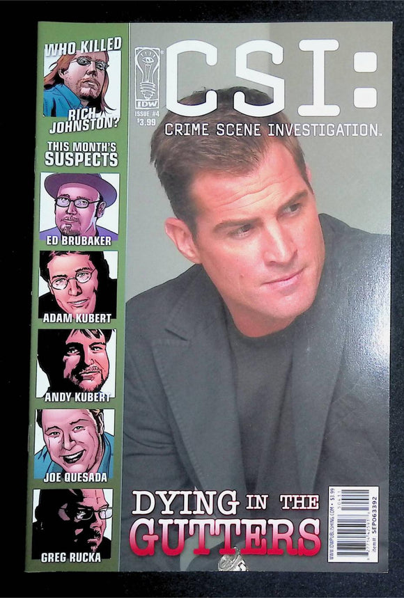 CSI Dying in the Gutters (2006) #3