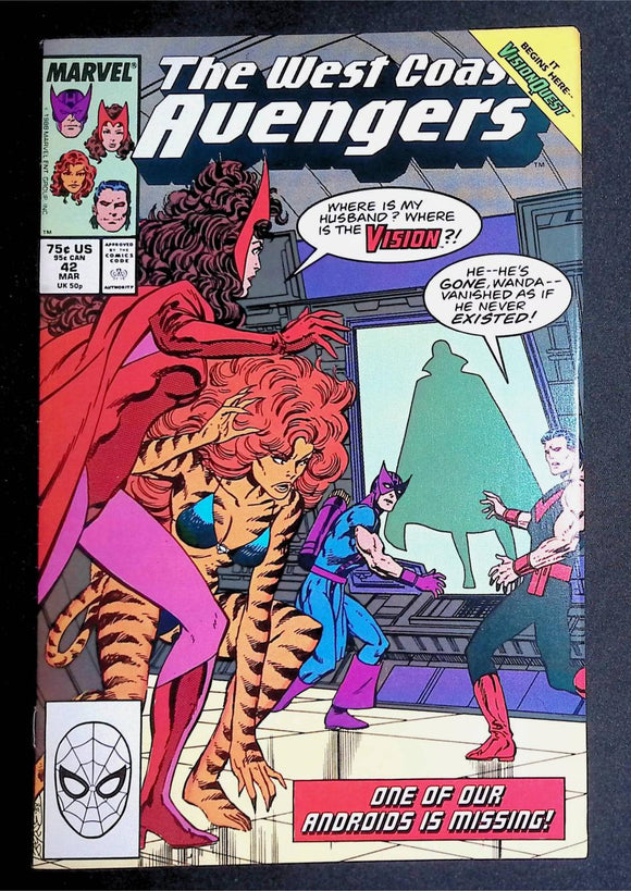 Avengers West Coast (1985) #42