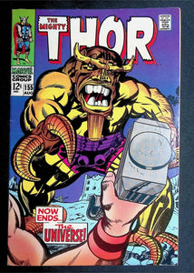 Thor (1962 Marvel 1st Series Journey Into Mystery) #155