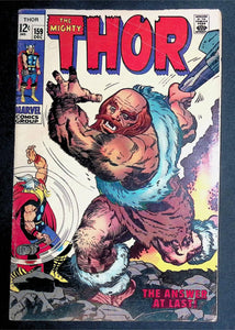 Thor (1962 Marvel 1st Series Journey Into Mystery) #159