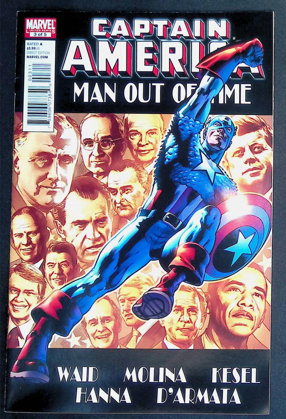 Captain America Man Out of Time (2010) #3