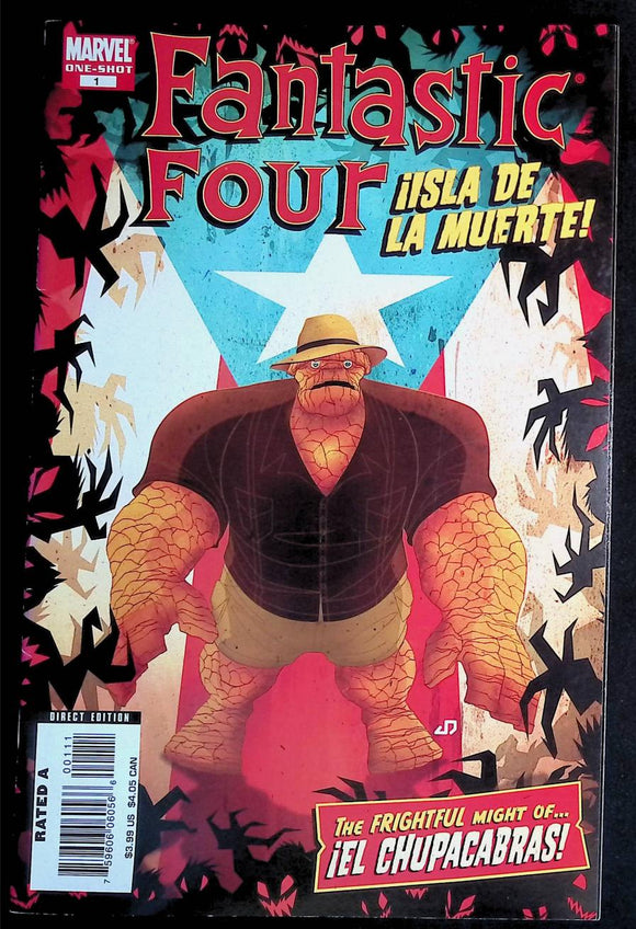 Fantastic Four Isla de La Muerte (2007) #1