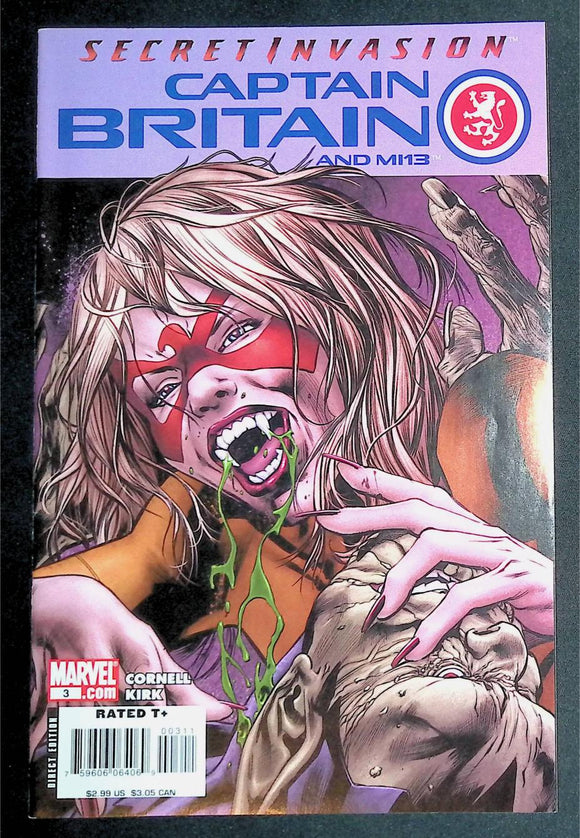 Captain Britain and MI 13 (2008) #3A