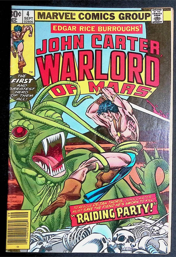 John Carter Warlord of Mars (1977 Marvel) #4