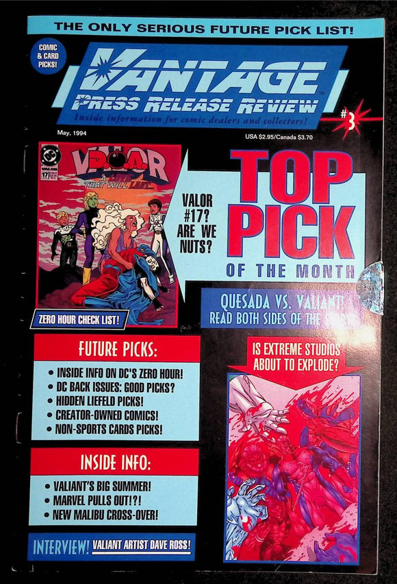 Vantage Comic & Card Picks (1995) #3