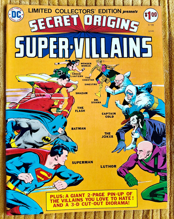 DC Comics Limited Collectors' Edition #C-39 - Secret Origins Super-Villains (DC 1975) - Mycomicshop.be