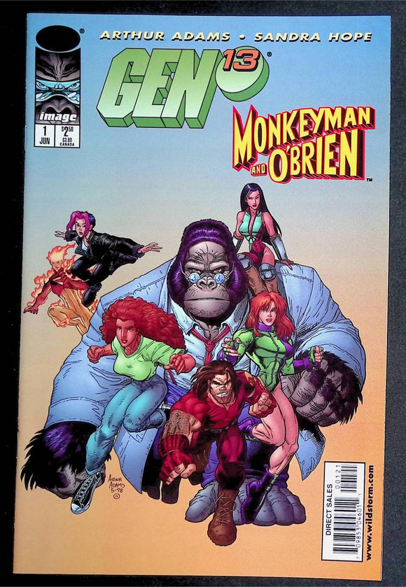 Gen 13 Monkeyman and O'Brien (1998) #1B